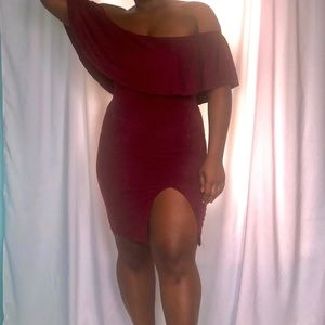 Off-the-shoulder Dress